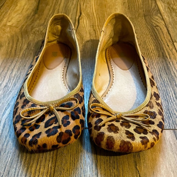 BP. Leopard Print Cowhide Flats Women’s size 8M - Picture 3 of 10